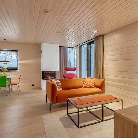 Ecological Wood House With A Garden